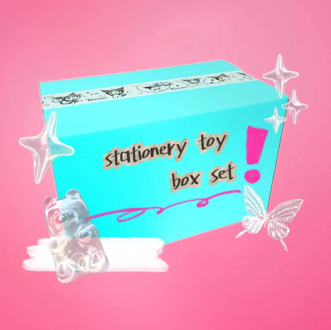 Stationery Plushies Bags set box